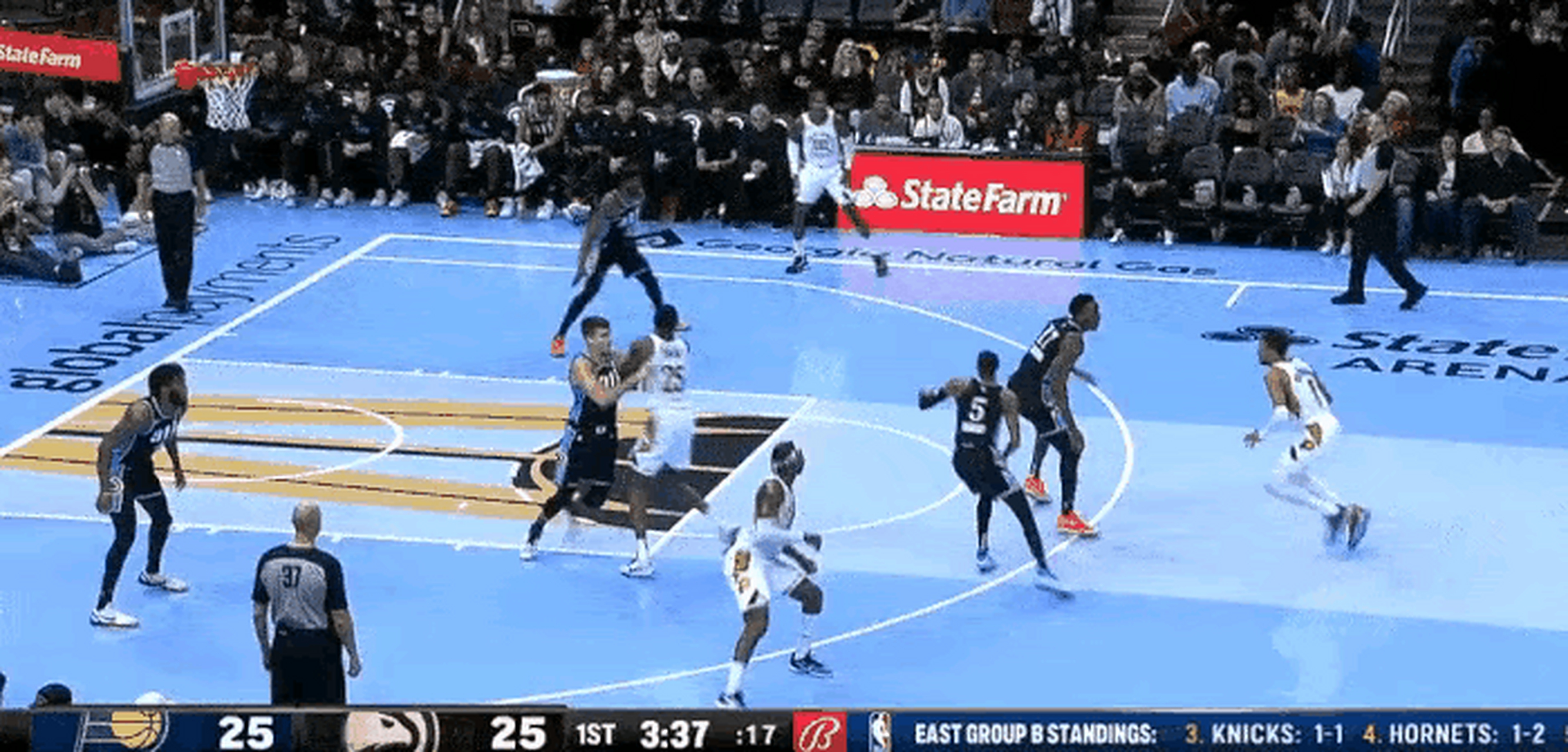 步行者连胜老鹰，晋级东部决赛的简单介绍