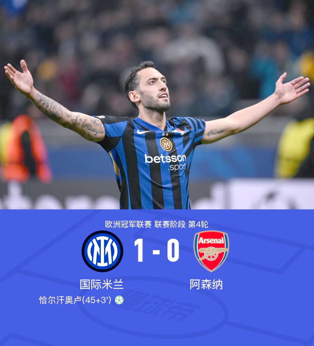 英超劲旅阿森纳冠军联赛征程告终，欧洲梦碎的简单介绍