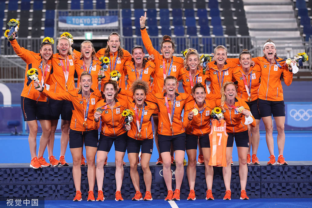荷兰游泳队接连夺金，领先群雄